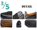 Men's Casual Shoes Summer Style Mesh Flats Loafer Creepers Casual High-End Very Mart Lion   