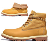 Men's Genuine leather Boots Autumn Winter Casual Shoes Classic retro Comfy Lace-up Outdoor Mart Lion 1 38 