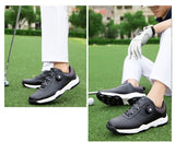 Waterproof Golf Shoes Men's Professiional Golf Footwears Anti Slip Walking Sneakers Outdoor Walking Mart Lion   