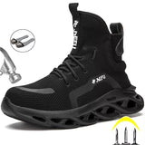 Work Safety Boots Indestructible Work Shoes Men's Anti-puncture Safety Winter Work Sneakers Steel Toe MartLion   