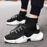 Off-Bound Men's Sport Shoes Chunky Knit Running Breathable Casual Sneakers Light Trainers Walking Tennis Mart Lion   