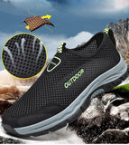 Mesh men's casual shoes summer outdoor water sports non-slip hiking hiking breathable hiking Mart Lion   