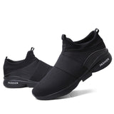 Men's Sneakers Slip-On Shoes Lightweight Breathable Footwear Casual Sport Mesh Jogging Mart Lion   