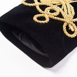 Party Men's Suit Black Coat Gold Embroidery Velvet Blazer DJ Singers Nightclub Stylish Suit Jacket Stage Wears MartLion   
