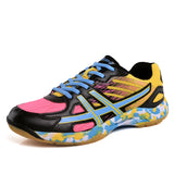 Badminton Shoes Breathable Badminton Sneakers Women Light Weight Tennis Training Volleyball MartLion Hei 3.5 