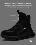Work Safety Boots Indestructible Work Shoes Men's Anti-puncture Safety Winter Work Sneakers Steel Toe MartLion   
