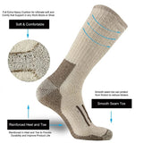 80% Merino Wool Socks Men's Women Thicken Warm Hiking Cushion Crew Socks Merino Wool Sports Socks Moisture Wicking MartLion   