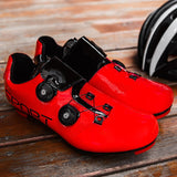 cycling shoes men's road Bicycle breathable self-locking Biking outdoor Sneakers Mart Lion   