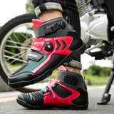 Men's Racing Shoes Unisex Motorcycle Boots Women Casual MartLion   