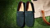 Men's Leather Loafers Casual Shoes Moccasins Slip On Flats Driving Mart Lion   