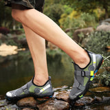 Elastic Sneakers men's Upstream Water Shoes Light Nonslip Sneakers Mesh Breathable Aqua Flat Footwear Outdoor Seaside MartLion   