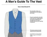 Barry Wang Men's Suit Vest Orange Paisley Waistcoat Silk Tailored Collar V-neck Check Vest Tie Set Formal Leisure M-2042 Mart Lion   