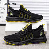 Breathable Mesh Rest Men's Leisure Shoes Korean Light And Sports Running Zapatillas Hombre Mart Lion   