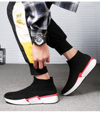  Cotton Shoes Winter Walking Knitting Casual Sneakers Non-slip Wear-resistant Soft Sole Snow Boots Mart Lion - Mart Lion