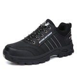 Winter Men Leather Casual Shoes Women Warm Fur Sneakers Lace Up Adult Footwear Plush Summer Walking Footwear Black Sole MartLion
