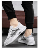  Summer Men's Sports Casual Shoes Korean Edition Breathable Board Antiskid Casual Mart Lion - Mart Lion