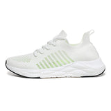 Summer Men's Women Casual Sport Shoes Running Sneakers Breathable  Designer Tennis Couple Training Walking Mart Lion White 36 