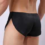 Male Panties Underwear Boxers Breathable Men Boxer  Side Split Underpants Shorts Sleepwear MartLion   