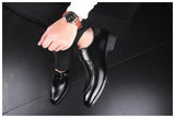 Dress Shoes Men's Wedding Party Shoes Casual Loafer Designer Flat Zapatos Hombre MartLion   