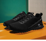 Breathable Mesh Trailing Running Shoes Men's Anti Slip Running Sneakers Outdoor Walking Footwears Mart Lion   