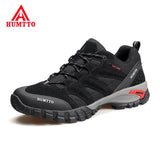 Breathable Men's Sneakers Soft Non-slip Lace-up Genuine Leather Shoes Light Autumn Winter Outdoor Casual Shoes