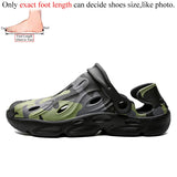Men's Clogs Beach Sandals Summer Casual Garden Shoes Clog Lightweight MartLion BlackGreen 47 