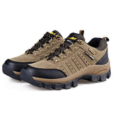 Men's Casual Shoes Brand Waterproof Sneakers Flats Couples Outdoor Hiking Mart Lion   