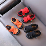 Children Summer Sandals Boys Girls Beach Shoes Baby Soft-soled Cute Candy Color Breathable Cloth MartLion   