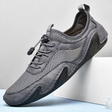 Men's Mesh Casual Sports Shoes Korean Antiskid Summer Soft and Elegant Mart Lion   