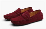 Men's Leather Loafers Casual Shoes Moccasins Slip On Flats Driving Mart Lion   