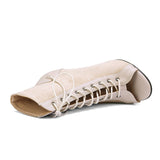  Women Dance Shoes Comfort Light Sandals High Heels Open Toe Gladiator Dancing Boots Woman's Mart Lion - Mart Lion