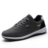 Men's Casual Shoes Lightweight Breathable men's  Walking Sneakers Tenis masculino MartLion GRAY 39 