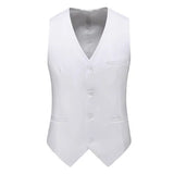 Royal Blue Vest Waistcoat Men's Slim Fit V Neck Dress Vests Formal Business Wedding Tuxedo Chaleco Hombre 6xl MartLion   