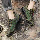 Luxury Outdoor Hiking Men's Sneakers Designer Non-Slip Waterproof Shoes Cozy Light Walking Trainers Baskets Homme Tenis Mart Lion   