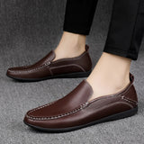 Men's Casual Shoes Loafers Moccasins Slip On Flats Driving MartLion   