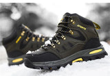Winter Men's Cotton Boots Keep Warm Ankle Lace Up Casual Shoes Outdoor Sneakers Couple Unisex Sneakers MartLion   
