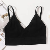 Seamless Bra Sports Bras For Women U-shape Back Crop Tops Female Bralette C Lingerie Brassiere Women MartLion black One Size L