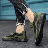 Men's Casual Shoes Canvas Denim Loafers Breathable Sneakers Walking Footwear Mart Lion   