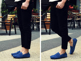 Men's Leather Loafers Casual Shoes Moccasins Slip On Flats Driving Mart Lion   