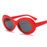 Luxury Black Sunglasses Women Designer Full Star Mirror Retro Square Ladies Shades MartLion Red 07 MULTI 