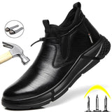 Work Safety Shoes Indestructible Work Sneakers Men's Waterproof Protective Puncture-Proof Security Footwear MartLion   