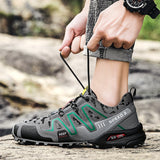 Luxury Outdoor Hiking Men's Sneakers Designer Non-Slip Waterproof Shoes Cozy Light Walking Trainers Baskets Homme Tenis Mart Lion   