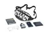  Men's Waist Bag Neutral Outdoor chest Zipper Canvas Messenger Sport Chest pack teenager Zip Belt Money Purs Mart Lion - Mart Lion