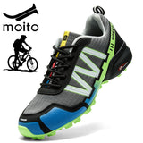 Cycling Shoes zapatillas ciclismo Men;s Motorcycle Oxford Cloth Waterproof Bicycle Outdoor Hiking Sneakers Winter Mart Lion   