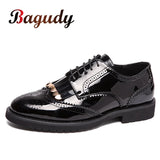 Men's Leather Dress Formal Shoes Luxury Dress Shoes Party Wedding Slip on Brogue Style Flats MartLion   