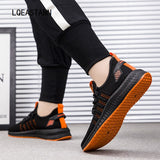 Breathable Mesh Rest Men's Leisure Shoes Korean Light And Sports Running Zapatillas Hombre Mart Lion   