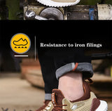 Work Safety Shoes For Men's Lightweight Protective Work Sneakers Steel Women Toe Shoes Anti-smashing Anti-piercing Boots MartLion   