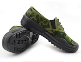 Men's Shoes Nostalgic Army Green Casual Farmer Training Liberation Mart Lion   