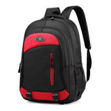Backpack Men's Backpacks Casual Classical Shoulder Bags Large School Teenager Boys Student Laptop Backpack Mart Lion RED  