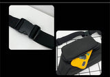  Street Style Chest Bag Unisex Hip Fanny Pack Waterproof Sports Belt Phone Pouch Men's Crossbody Travel Hip Waist Bags Mart Lion - Mart Lion